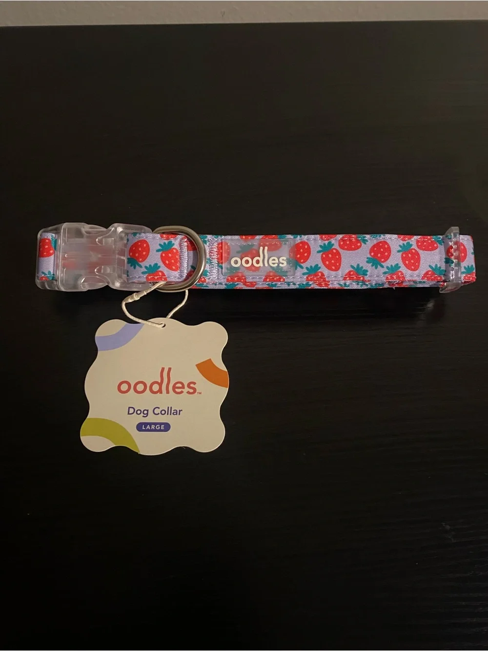 Oodles Strawberry Dog Walking 3 Piece Set size Large